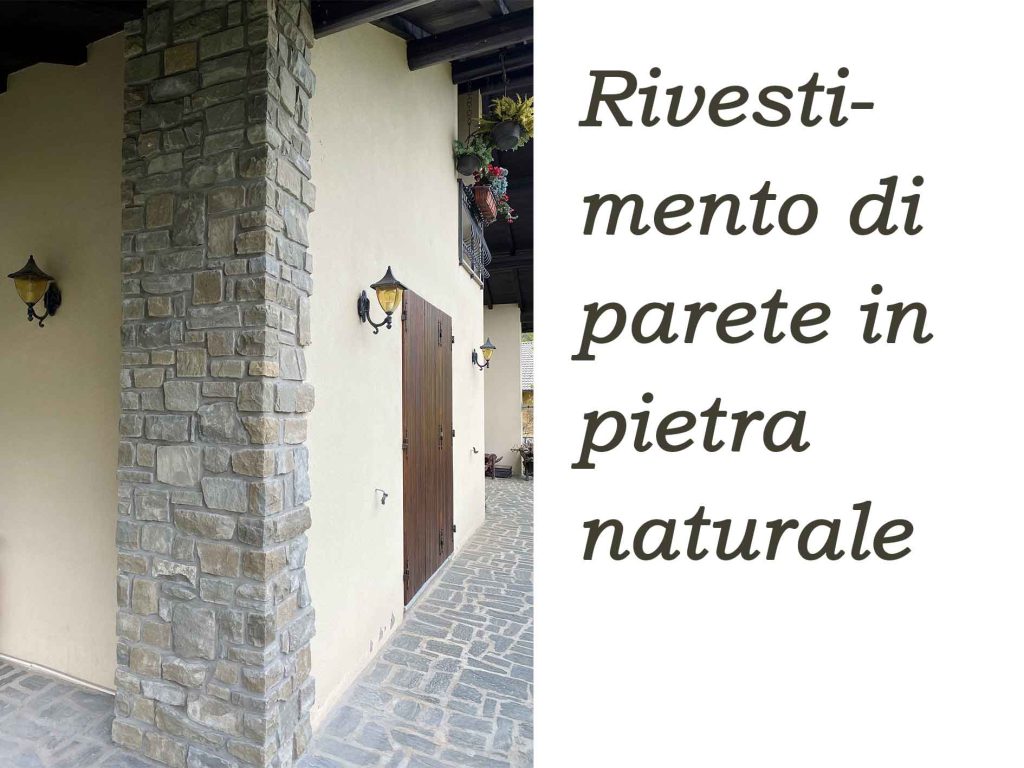 Rivestimento in pietra naturale